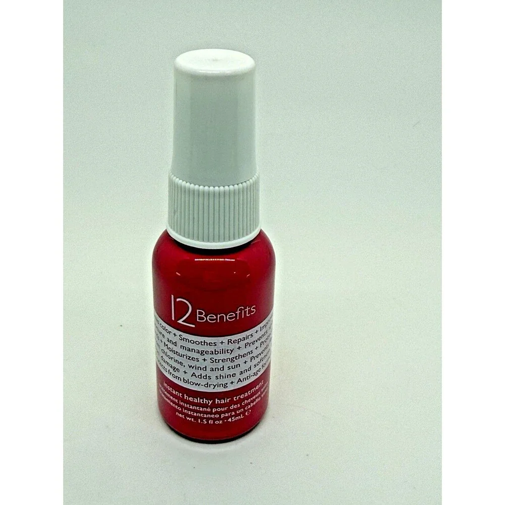12 Benefits Leave In Conditioner Instant Hair Treatment 1.5oz 45mL Healthy Shine